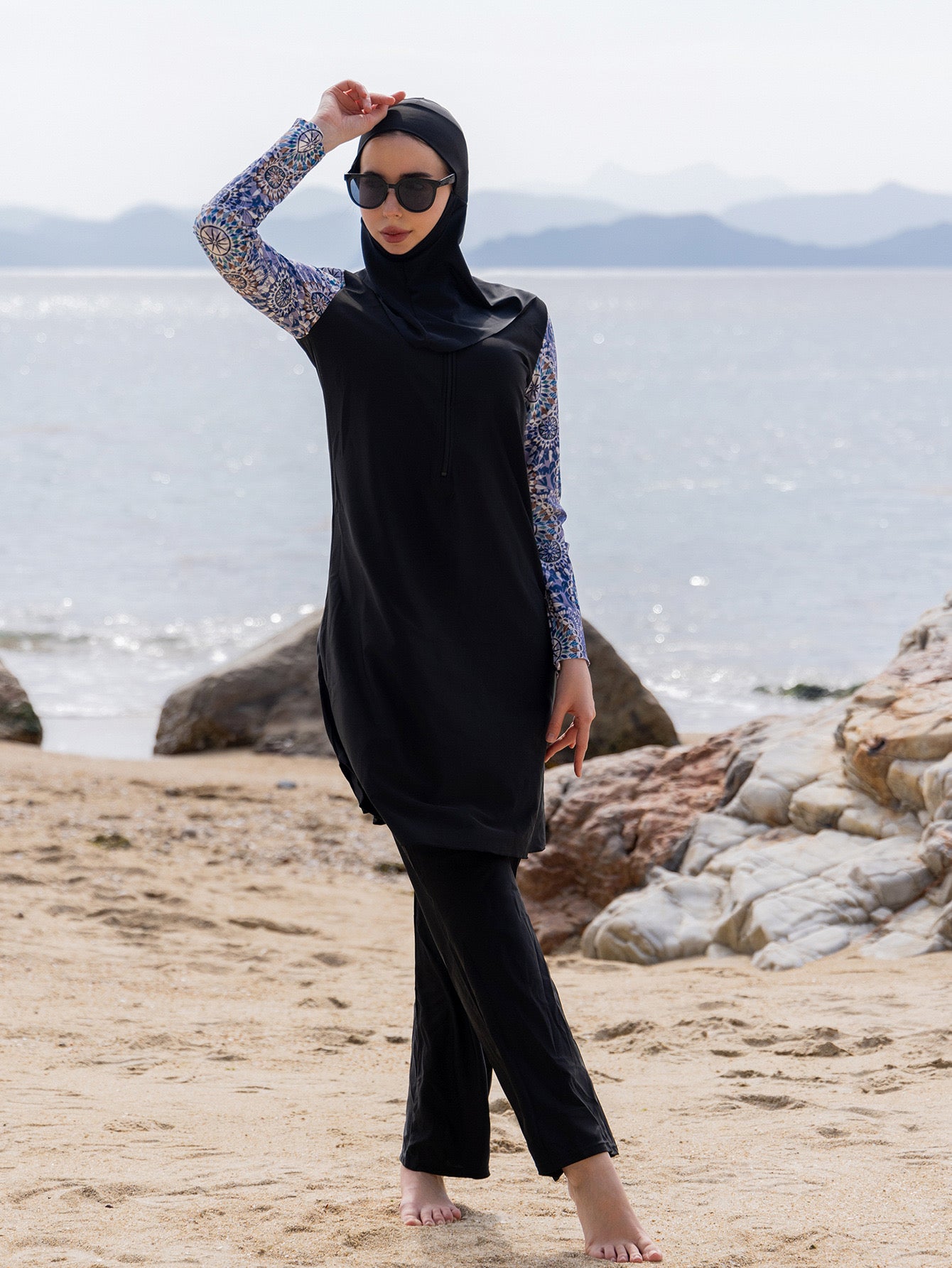 Burkini Modest Swimming Suit (2 Patterns)