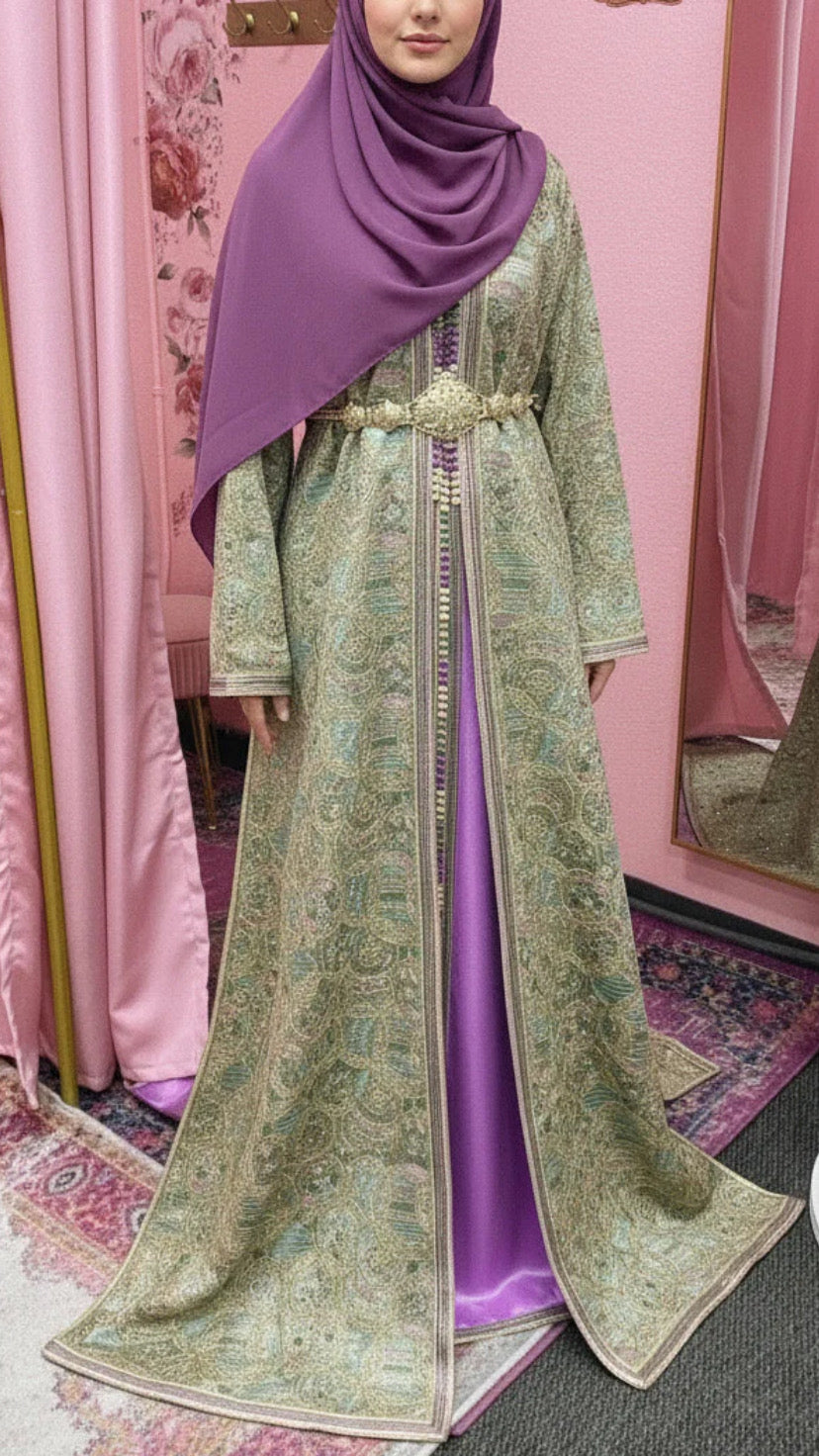 Moroccan Traditional Takchita Caftan