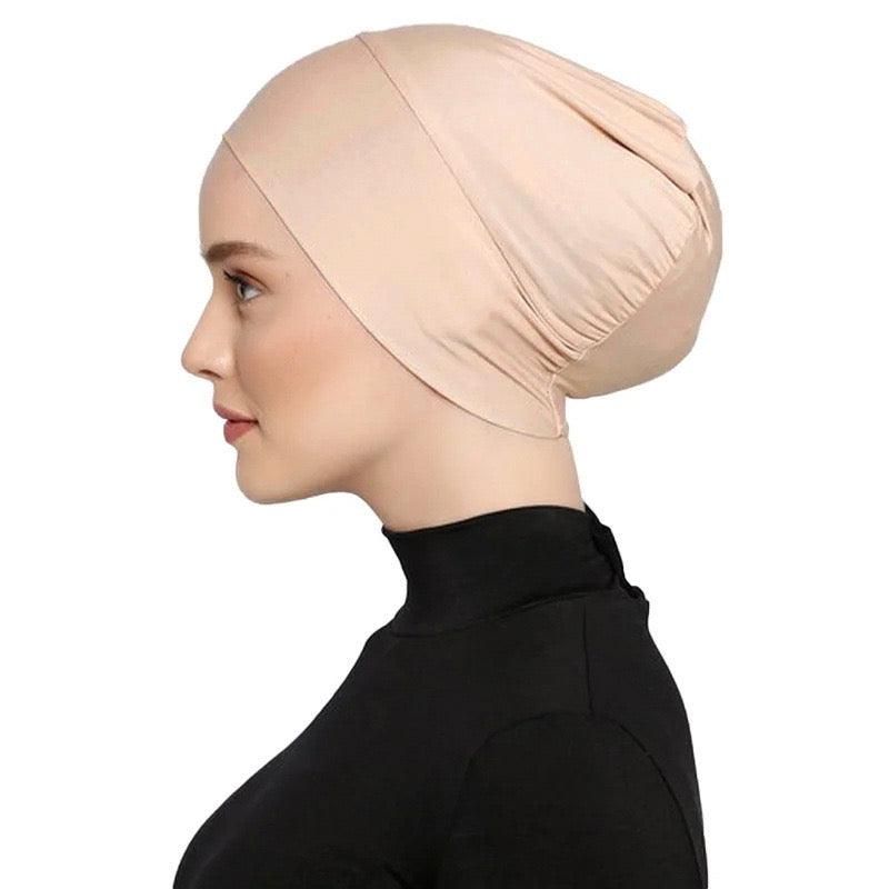 Thin Breathable Hijab Bonnet Under Cap