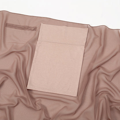 Instant Chiffon Hijab with Built-in Magnets