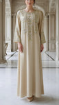 Embroidered Sequined Abaya Dress