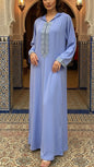 Traditional Moroccan Embroidered Djellaba