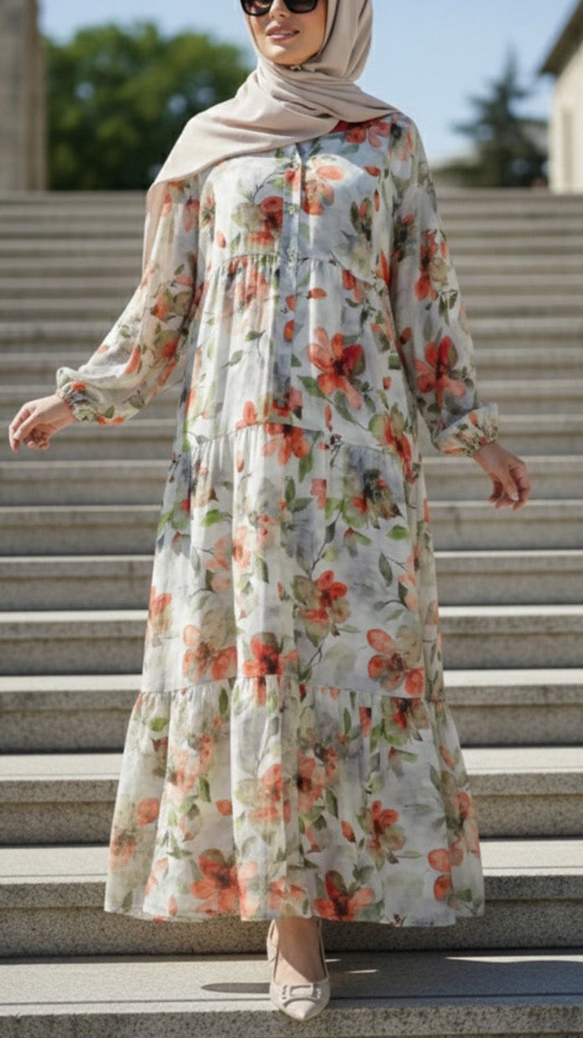 Turkish Floral Dress