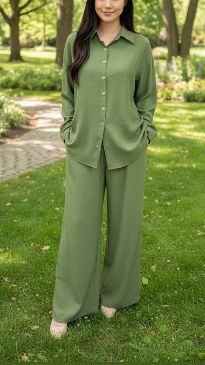 Summer Turkish Style Pant Suit