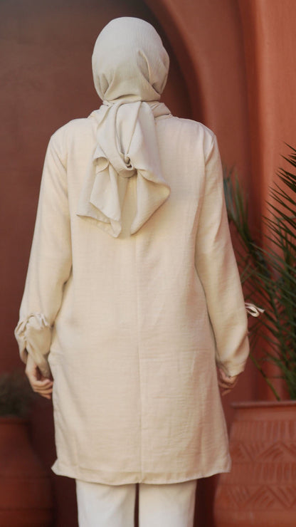 Turkish Tunic Button Detailed