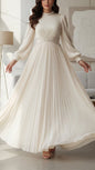 Elegant Waist Embellished Princess Gown