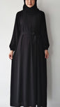 Beautiful Abaya Dress Chest Zipper