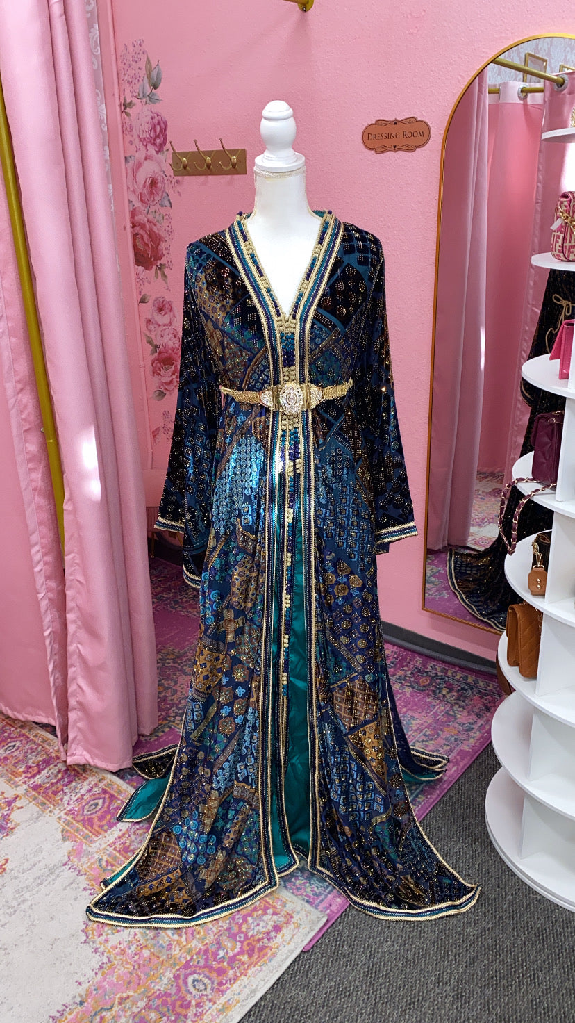 Moroccan Traditional Takchita Caftan
