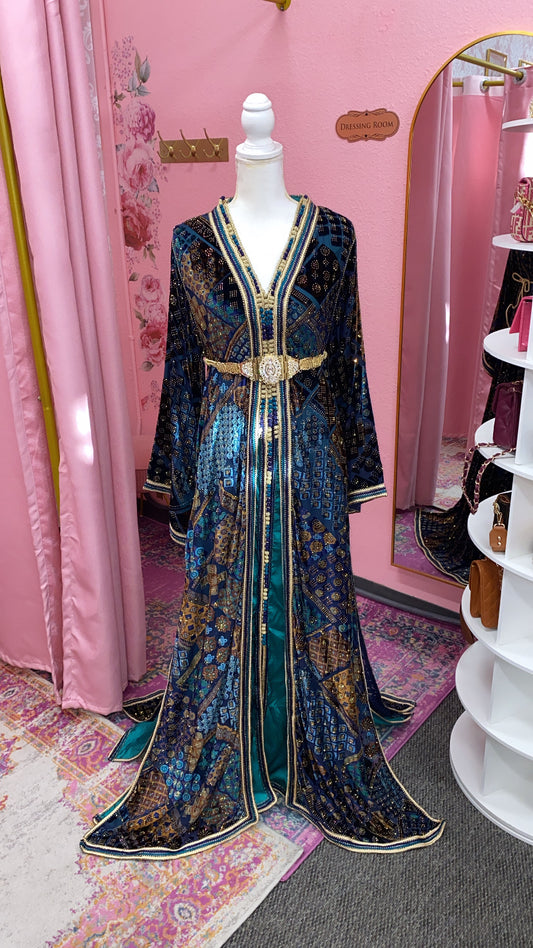Moroccan Traditional Takchita Caftan