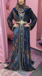 Moroccan Traditional Takchita Velvet Caftan