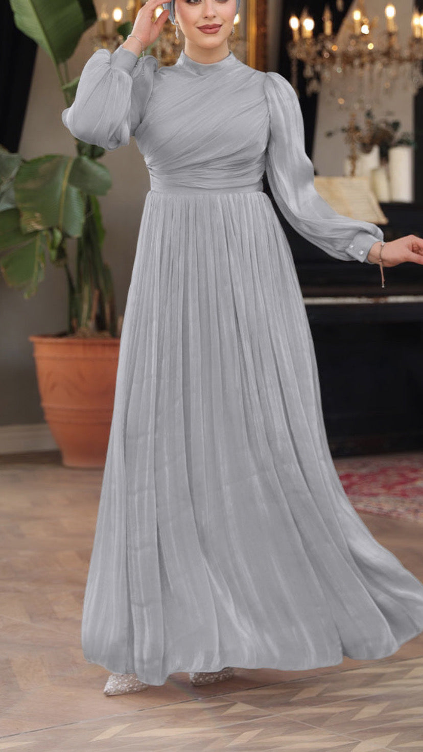 Elegant Silk Chiffon Gown