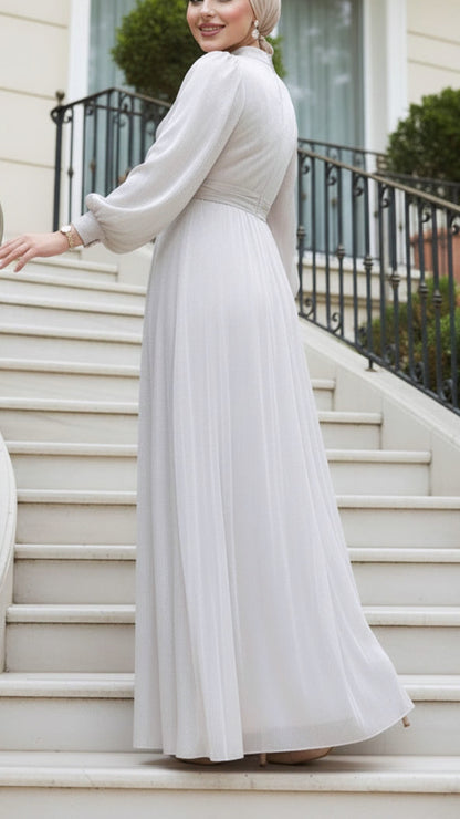 Elegant Silk Chiffon Gown