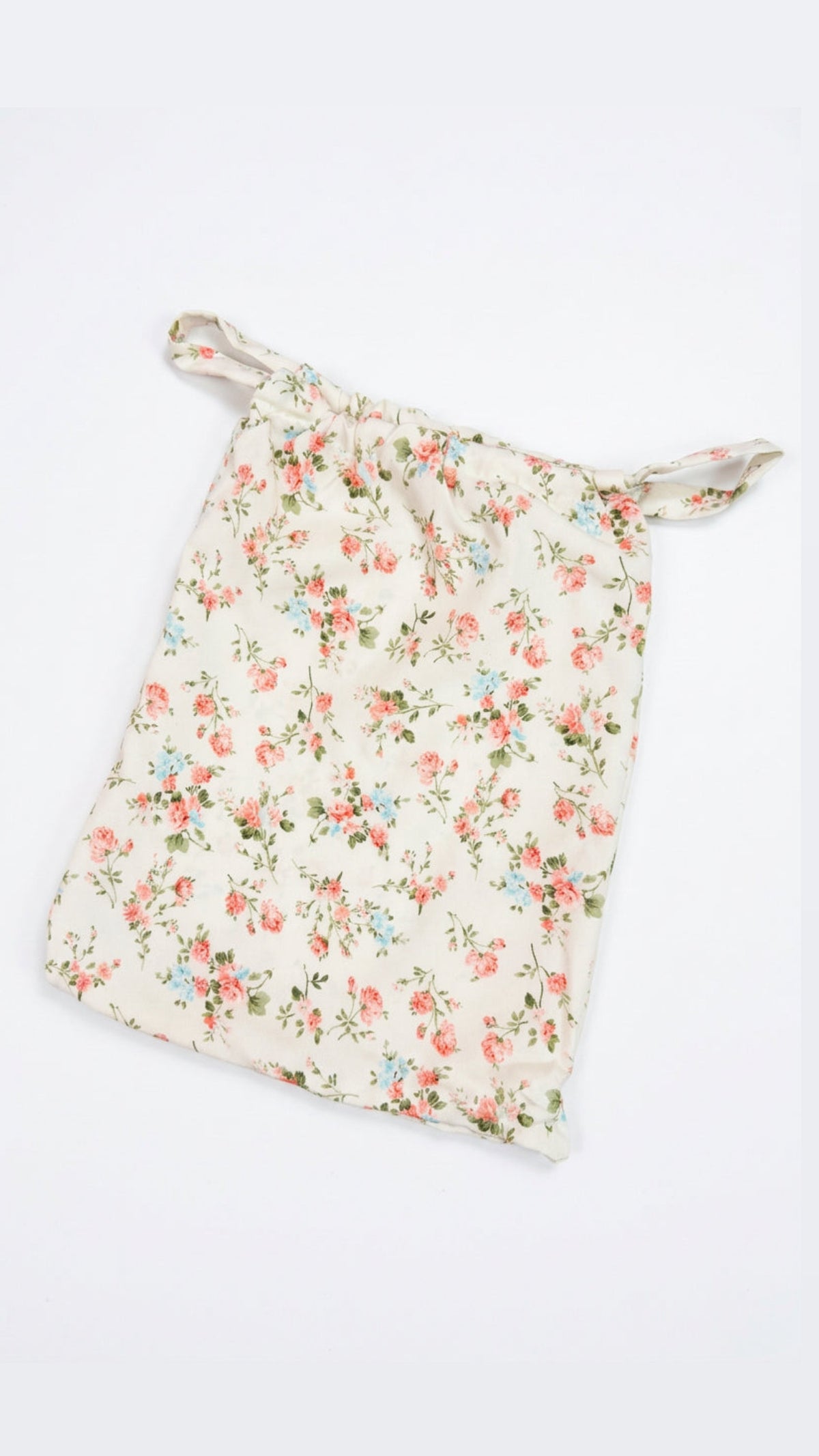 White Floral Ruffle Prayer Skirt Set