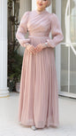 Elegant Silk Chiffon Gown