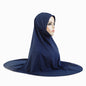 One Piece Pull Over Cotton Hijab(Multi Colors)