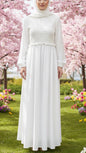 Turkish Cotton Lace Embroidered Dress