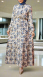 Turkish Style Floral Dress