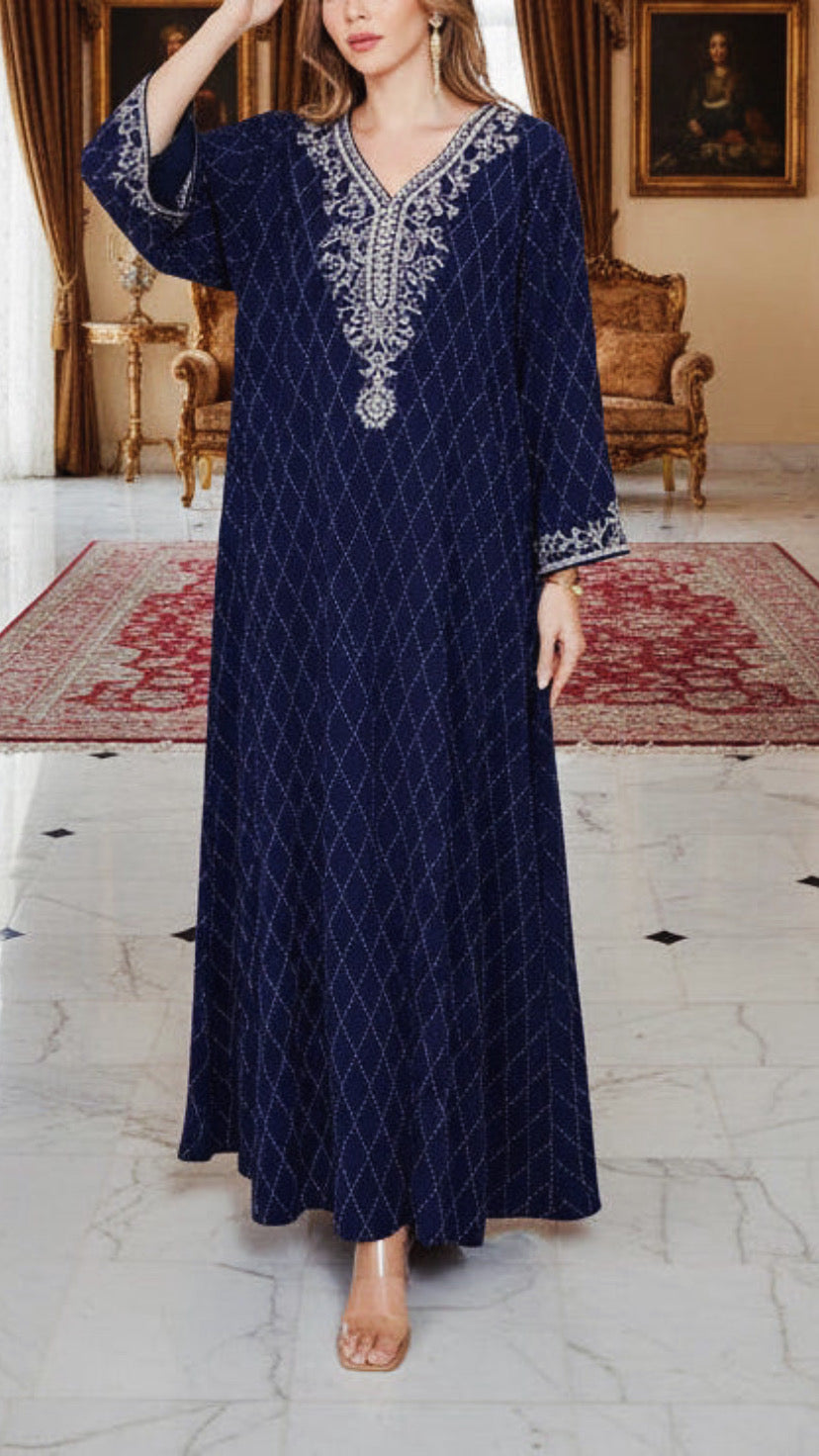 Embellished Dubai Abaya Dress