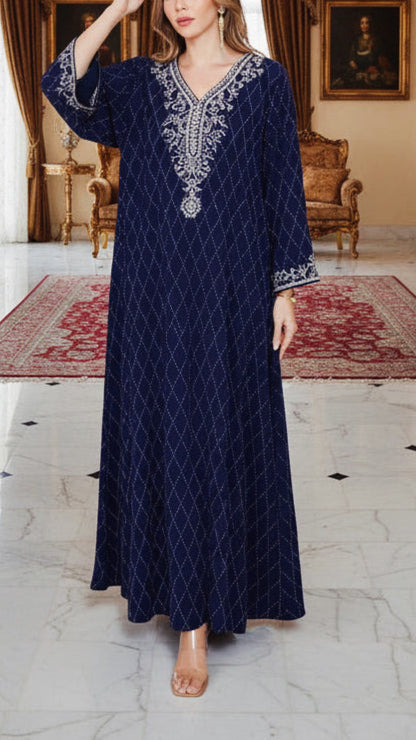 Embellished Dubai Abaya Dress