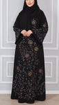 Dubai Style Floral Embellished Dress