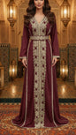 Moroccan Traditional Embellished Caftan