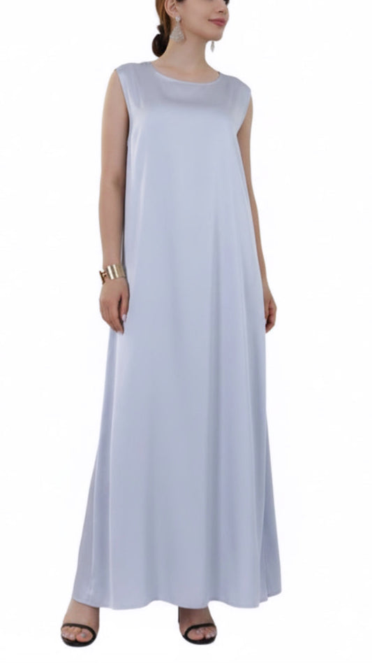 Basic Sleeveless Satin Underdress