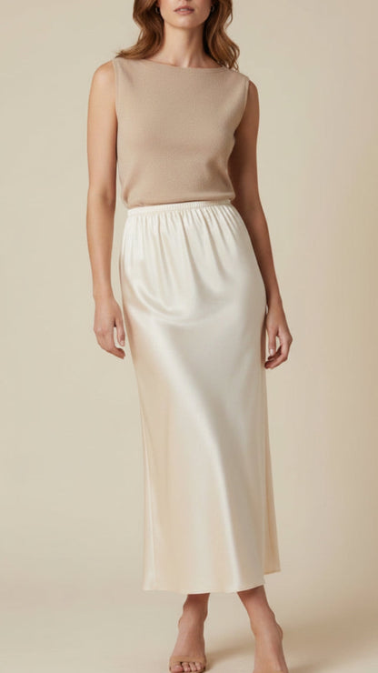 Basic Satin Under Skirt Slips