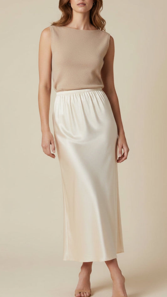 Basic Satin Under Skirt Slips