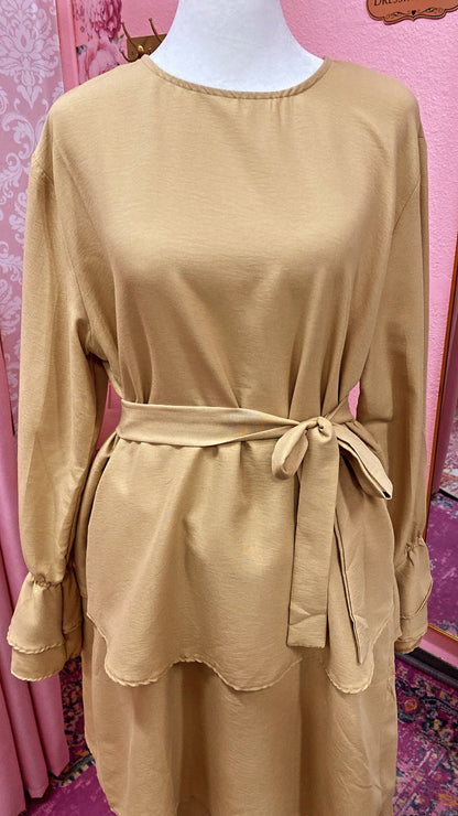 Turkish Style Cotton Layered Co-Ord Set