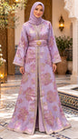 Lavender Rose Gold Moroccan Takchita