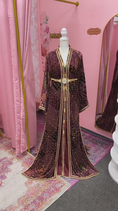 Moroccan Traditional Takchita Caftan