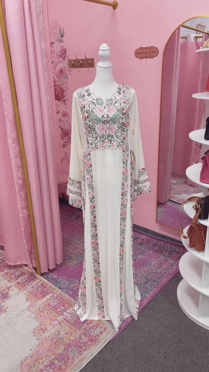 Traditional Tatreez Thobe