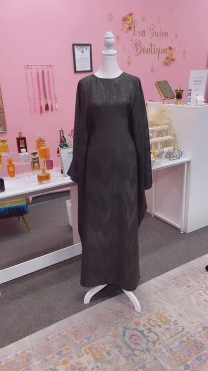 Luxe Embroidered Butterfly Abaya Dresses(Multi Colors)
