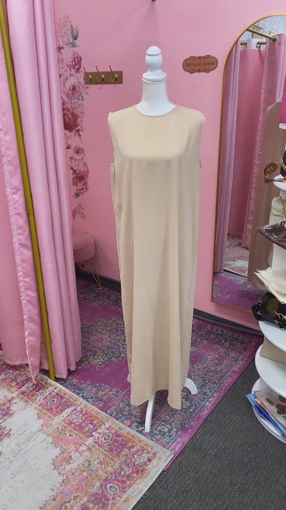 Matte Sleeveless Basic Underdress