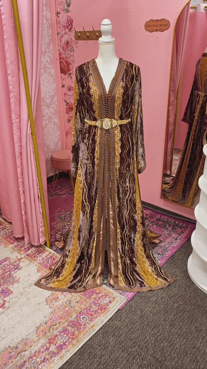 Moroccan Traditional Takchita Caftan