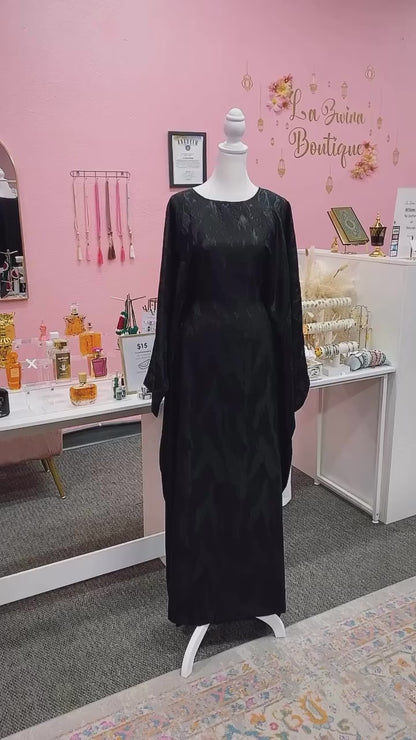 Luxe Embroidered Butterfly Abaya Dresses(Multi Colors)