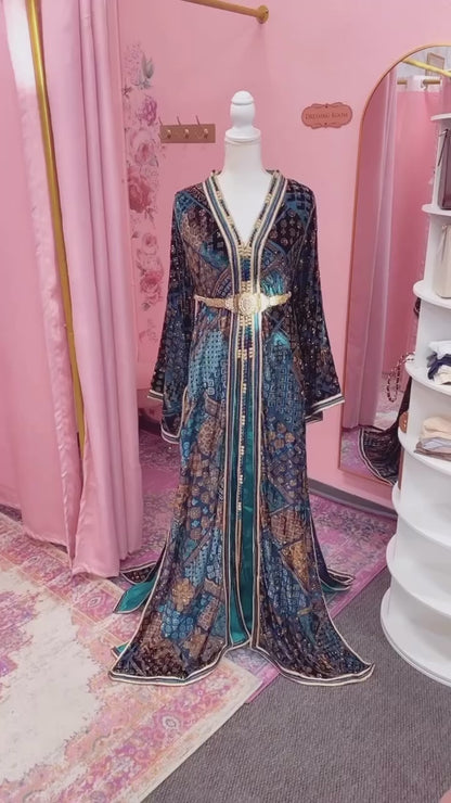 Moroccan Traditional Takchita Caftan